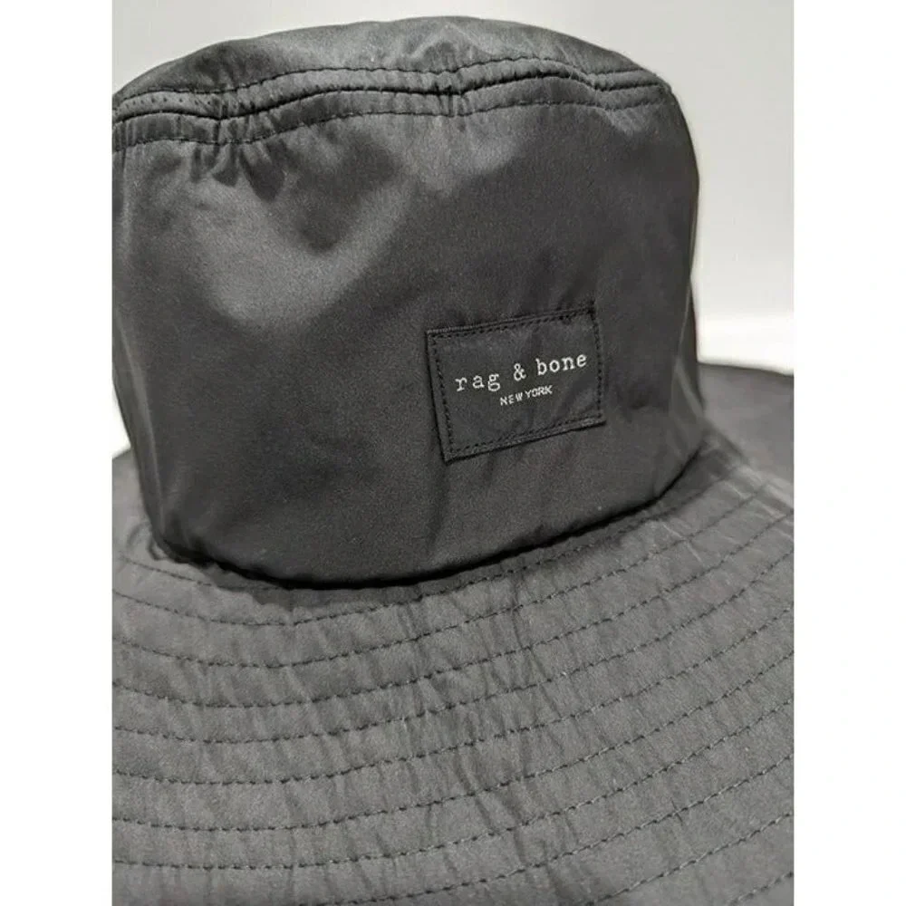 Rag & Bone Women's Black Addison Cruise Beach Hat Size M/L (MSRP $150)